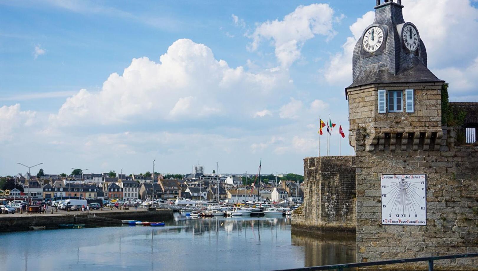 -Te Moana- Beau T2 Bis Surplombant La Mer Avec Parking Concarneau Exteriér fotografie