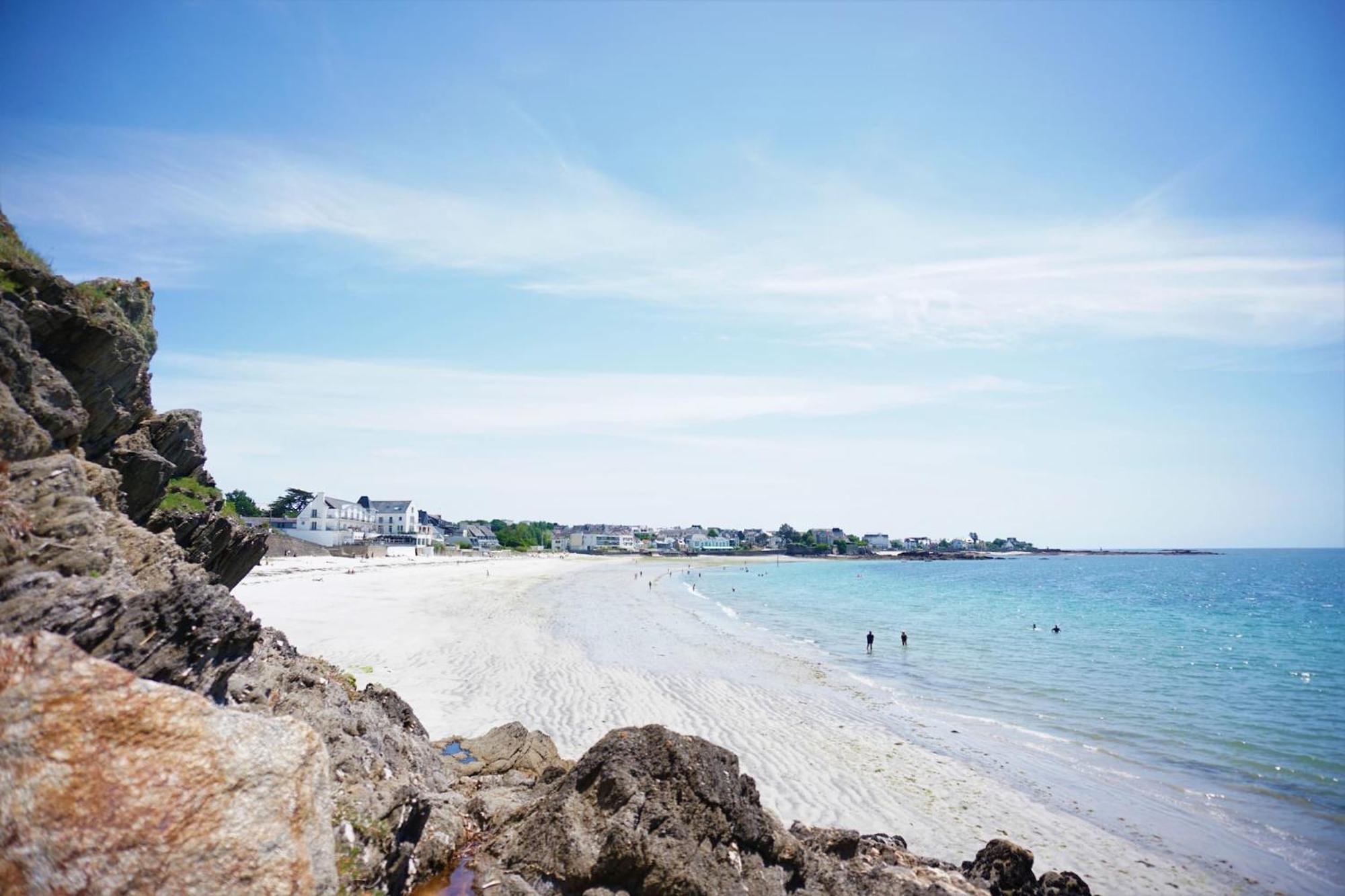 -Te Moana- Beau T2 Bis Surplombant La Mer Avec Parking Concarneau Exteriér fotografie